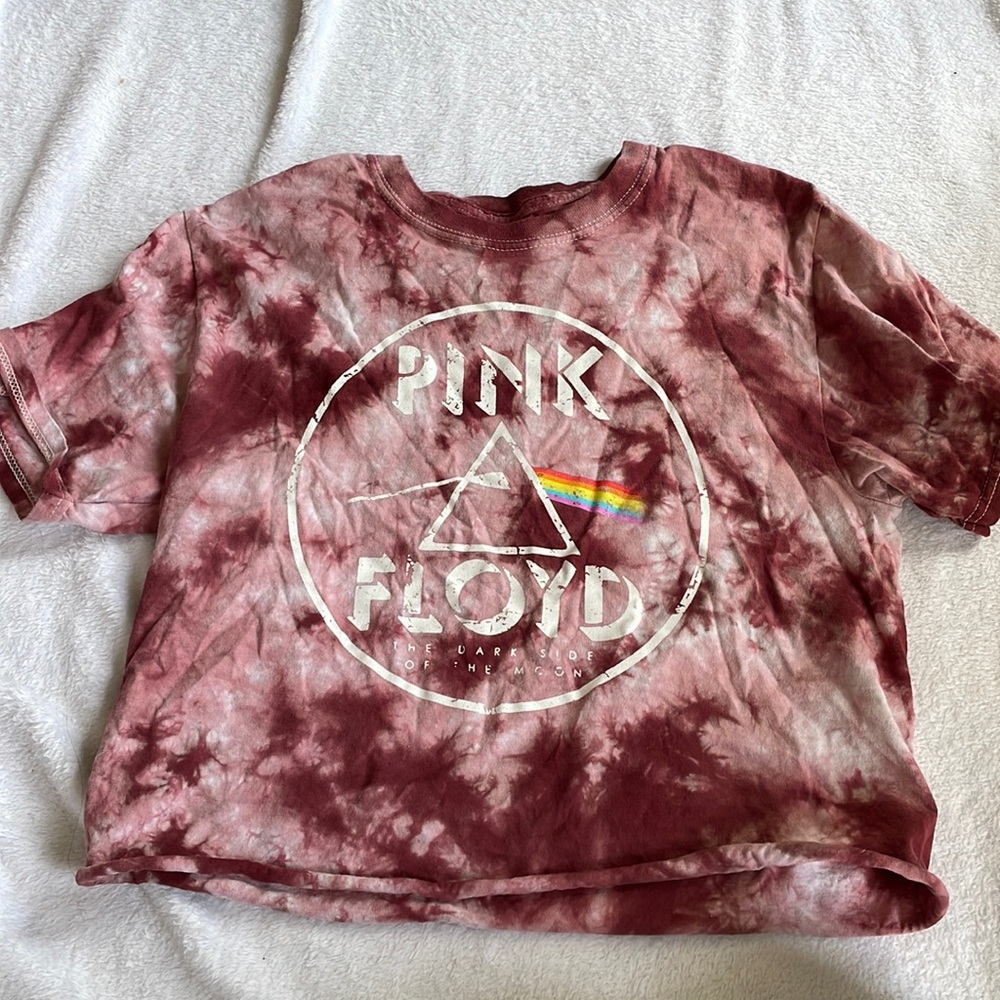 Pink Floyd cropped T